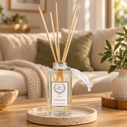 Difusor de Varetas Chá Branco 250ml – Petit Savon