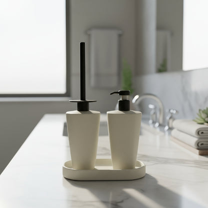 Bandeja Decorativa Oval Areia – Acqua Aroma Essência da Terra