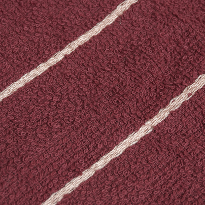 Kit 3 Panos de Copa Bonjour Vermelho 70cm x 45cm 100% Algodão Felpudo