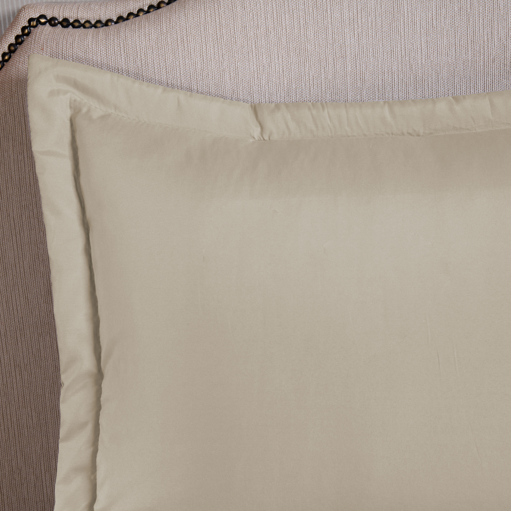 Porta-travesseiro Versatile Caqui 70x50cm Micropercal 300 Fios