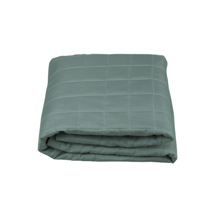 Peseira Copacabana King Verde Percal 300 Fios