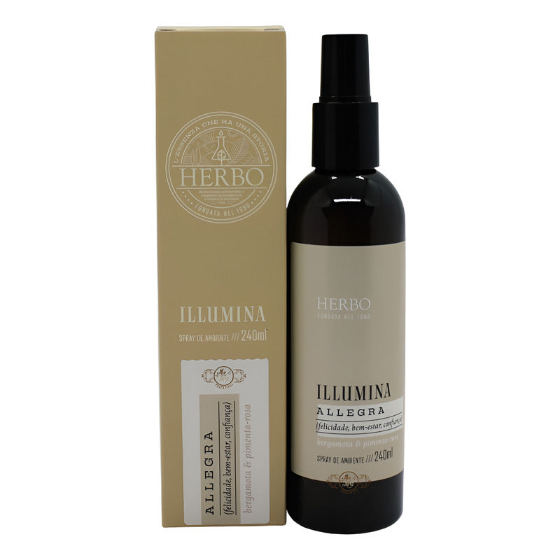 Home Spray Bergamota e Pimenta Rosa Allegra 240ml – Herbo Illumina