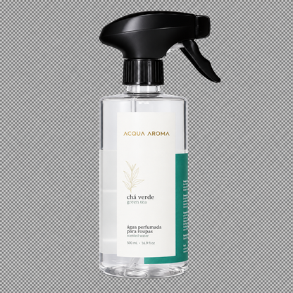 Água Perfumada para Roupas Dia a Dia Chá Verde 500 ml – Acqua Aroma