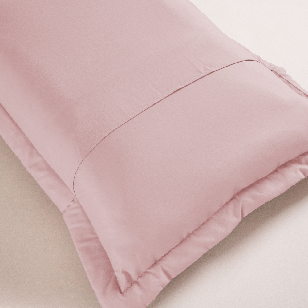 Porta-travesseiro Versatile Rosê 70x50cm Micropercal 300 Fios