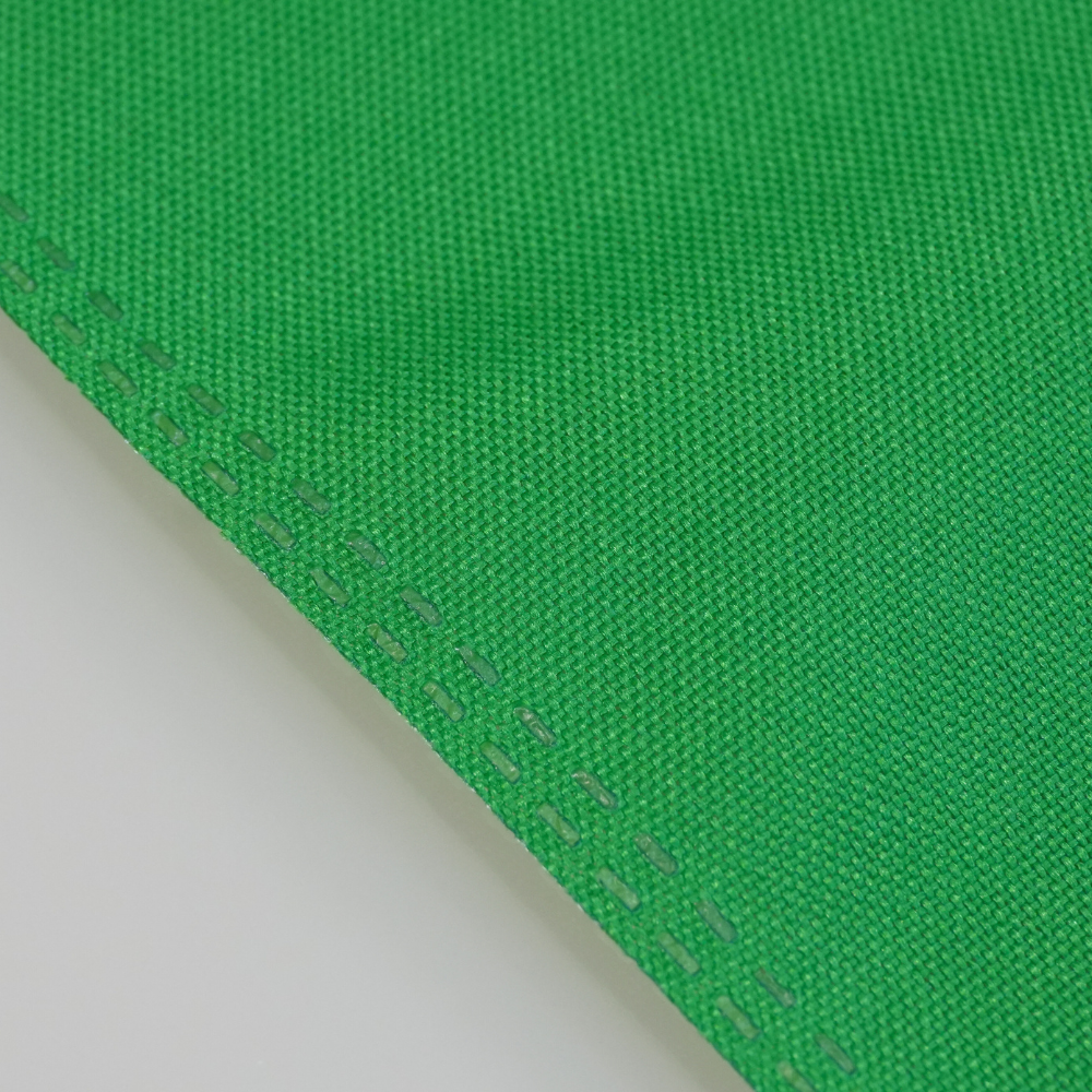 Kit com 12 Guardanapos Basic Verdes 35 x 35 cm em Tecido Oxford