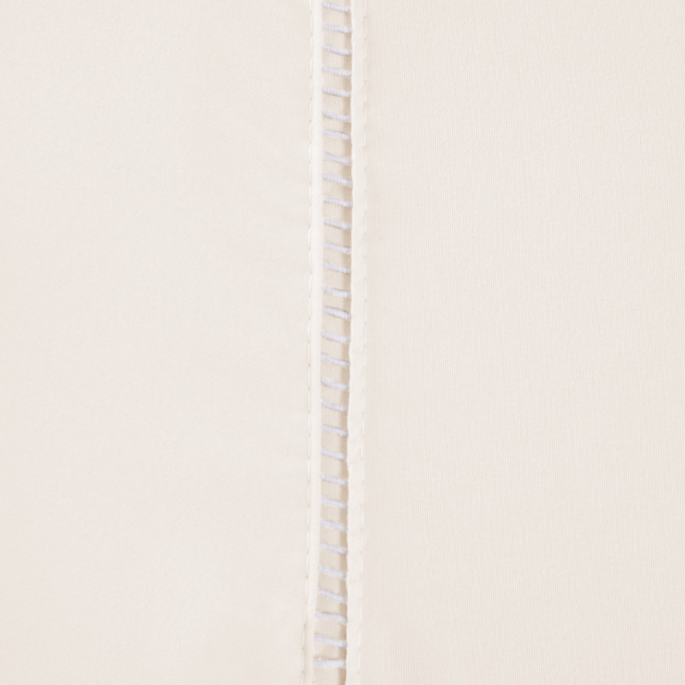 Par de Fronhas Versatile Palha Ponto Palito 70x50cm Micropercal 300 Fios