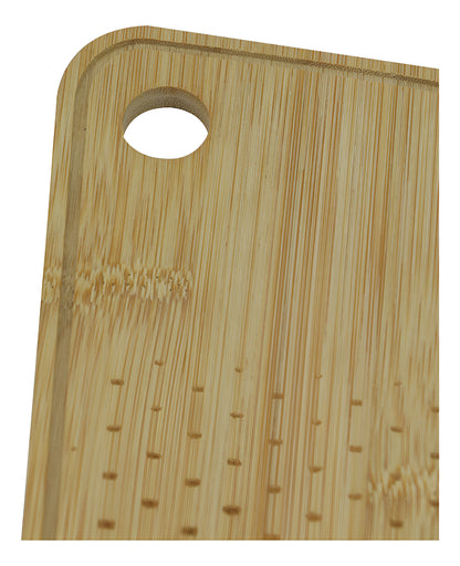 Tábua para Servir Queijos em Bambu com Cortador