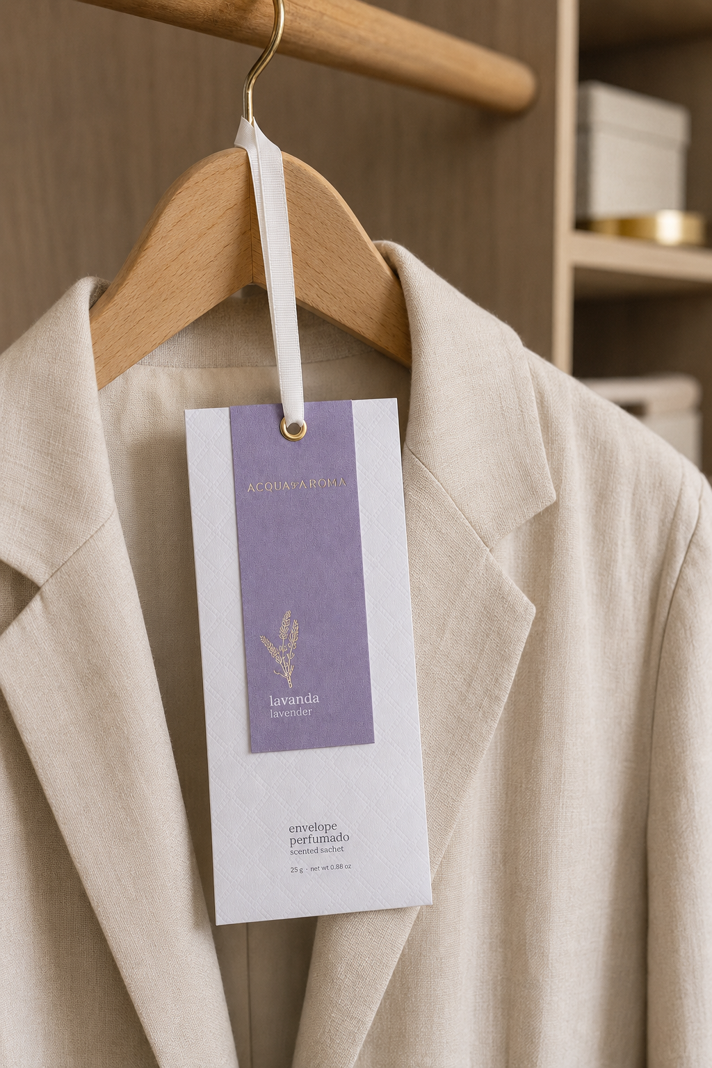 Envelope Perfumado Lavanda 25g – Acqua Aroma