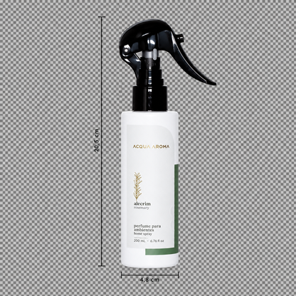 Perfume de Ambiente Home Spray Alecrim 200 ml – Acqua Aroma