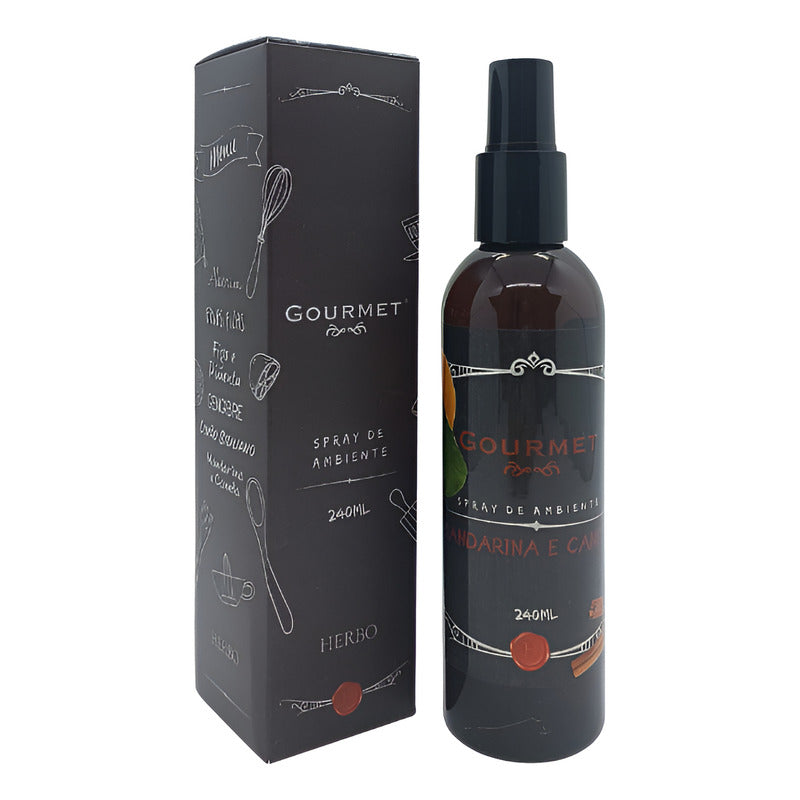 Home Spray Mandarina e Canela 240ml – Herbo Linha Gourmet