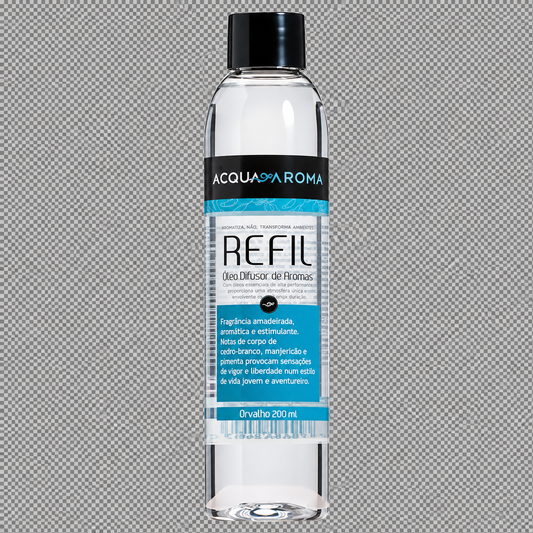 Refil Óleo Difusor Orvalho 200 ml – Acqua Aroma