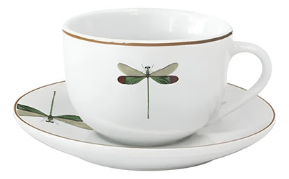 Jogo de 2 Xícaras de Café com Pires Libélula 80ml – L’Hermitage